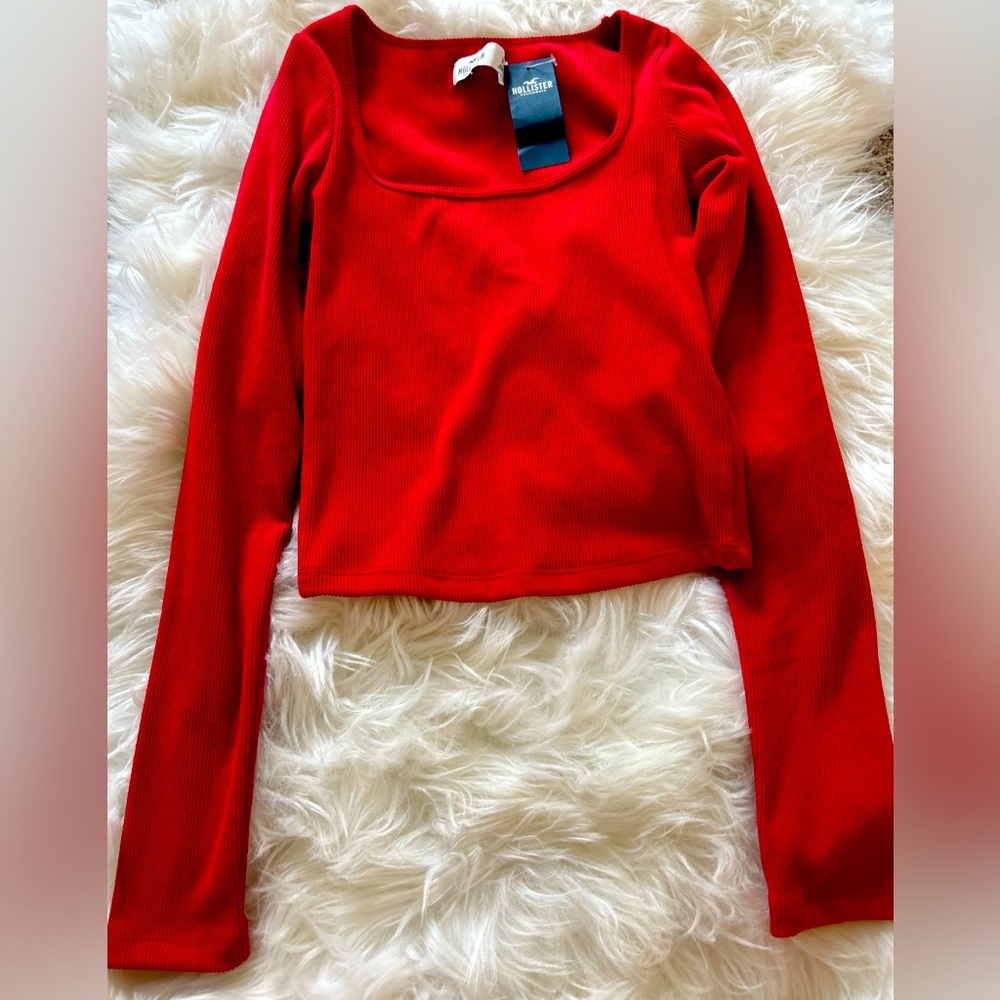 Hollister Square Neck Long Sleeve